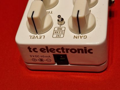 tc electronic Spark Booster effects pedal top side