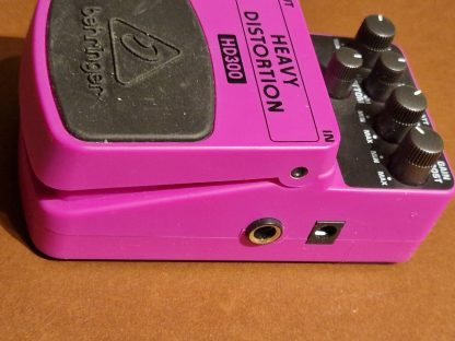 Behringer HD300 Heavy Distortion effects pedal right side