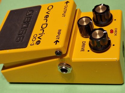 BOSS OD-3 OverDrive effects pedal right side