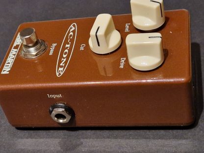 Carl Martin AC-Tone single channel overdrive effects pedal right side