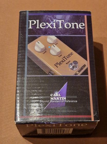 Carl Martin PlexiTine single channel overdrive effects pedal box