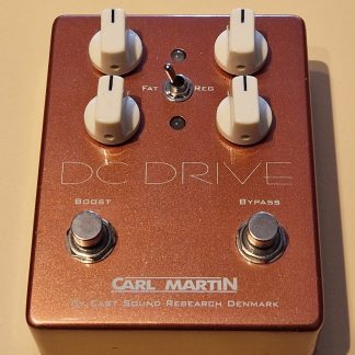 Carl Martin Vintage Series DC Drive v2 overdrive effects pedal