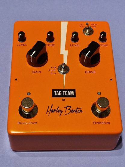 Harley Benton Tag Team double overdrive effects pedal