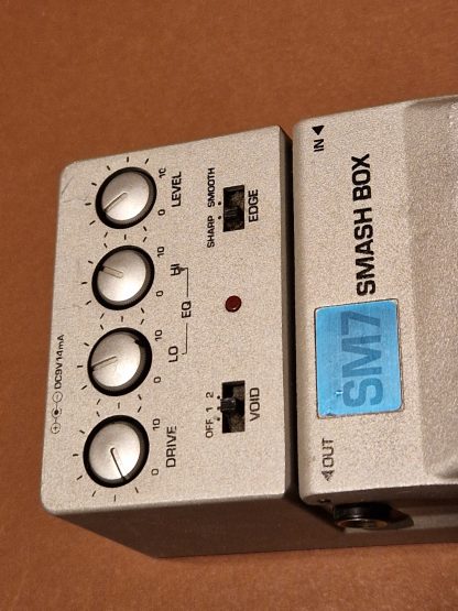 Ibanez SM7 Smash Box distortion effects pedal controls locked in