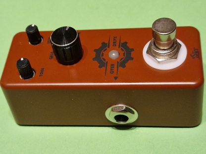 iSET PD-8 Overdrive effects pedal left side