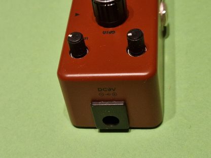 iSET PD-8 Overdrive effects pedal top side
