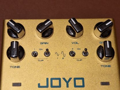 Joyo King of Kings double overdrive effects pedal controls