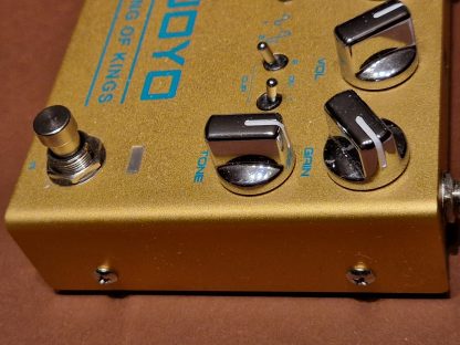 Joyo King of Kings double overdrive effects pedal right side
