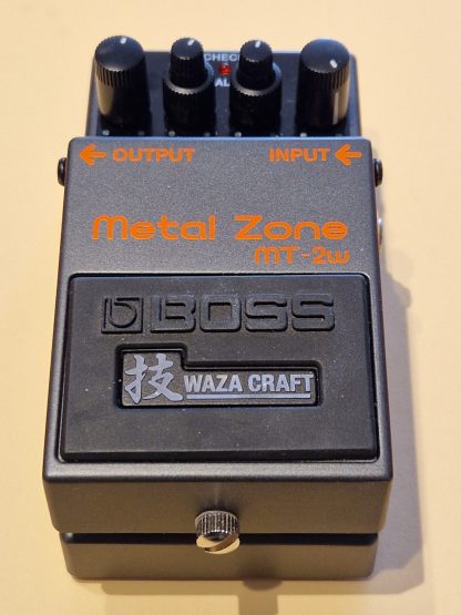 BOSS MT-2W Waza Craft Metal Zone distortion effects pedal