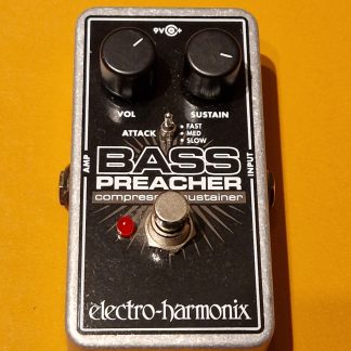electro-harmonix Bass Preacher comprssor/sustainer effects pedal