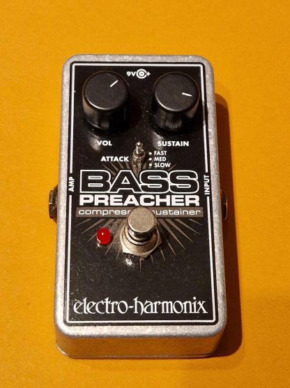 electro-harmonix Bass Preacher comprssor/sustainer effects pedal