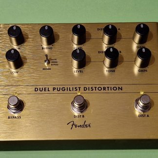 Fender Duel Pugilist Distortion effects pedal