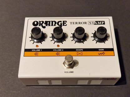Orange Terror Stamp pedalboard amp pedal