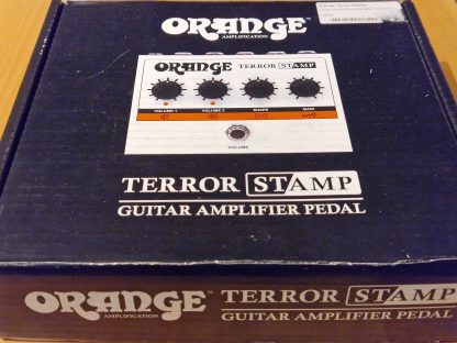Orange Terror Stamp pedalboard amp pedal box