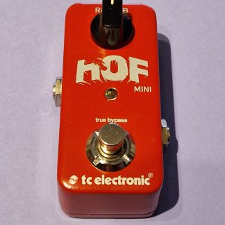 tc electronic Hallo of Fame mini reverb effects pedal