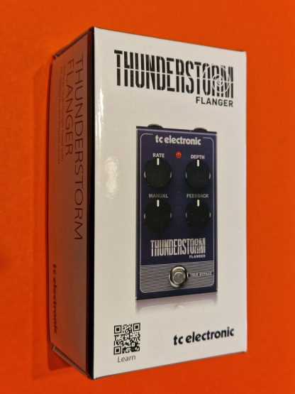 tc electronic Thunderstorm Flanger effects pedal box