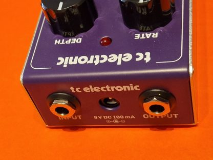 tc electronic Thunderstorm Flanger effects top side