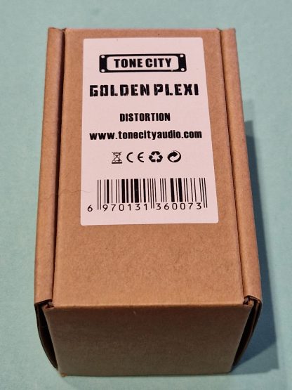 tone city Golden Plexi distortion effects pedal box
