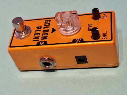 tone city Golden Plexi distortion effects pedal right side