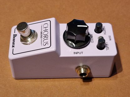 Ibanez Chorus mini effects pedal right side