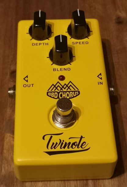 Twinote BBD Chorus effects pedal