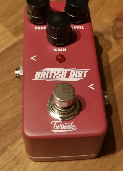 Twinote British Dist distortion effects pedal