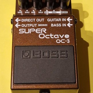 BOSS OC-3 Super Octave octaver effects pedal