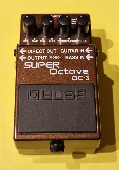 BOSS OC-3 Super Octave octaver effects pedal