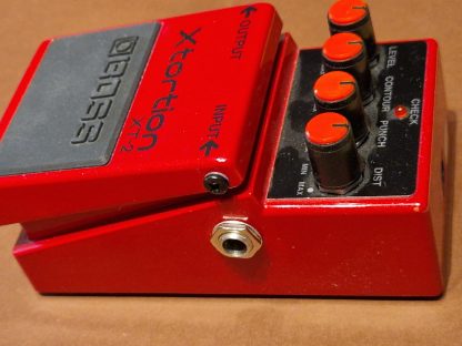 BOSS XT-2 Xtortion distortion effects pedal right side