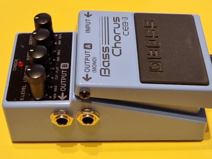 BOSS CEB-3 Bass Chorus effects pedal left side