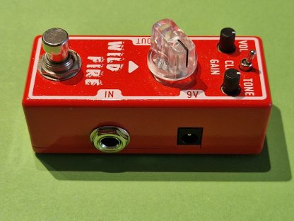 tone city Wild Fire distortion effects pedal right side
