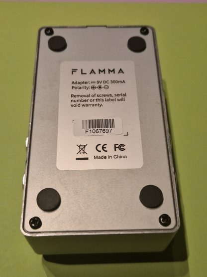 Flamma FS02 Reverb effects pedal bottom side