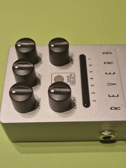 Flamma FS02 Reverb effects pedal controls