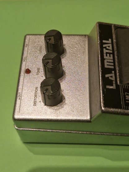 Ibanez L.A. Metal distortion effects pedal controls