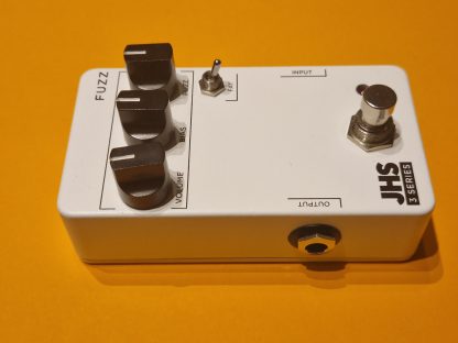 JHS Pedals 3 Series Fuzz effects pedal left side
