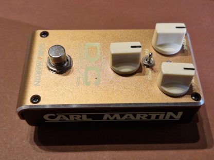 Carl Martin DC Drive V3 overdrive effects pedal right side