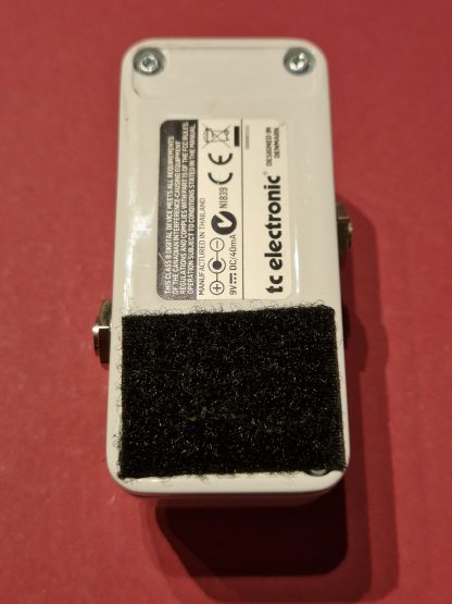 tc electronic Spark Mini Booster effects pedal bottom side