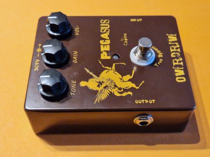Caline Pegasus overdrive effects pedal left side