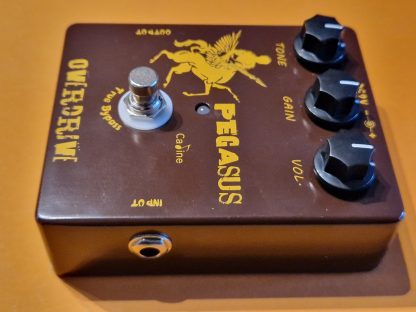Caline Pegasus overdrive effects pedal right side