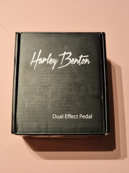 Harley Benton Double Agent overdrive and noisegate effects pedal box