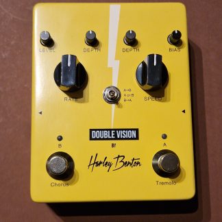 Harley Benton Double Vision Chorus and Tremolo effects pedal