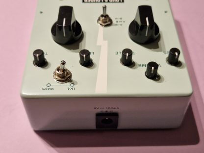 Harley Benton Loud & Louder bass booster and bass overdrive effects pedal top side