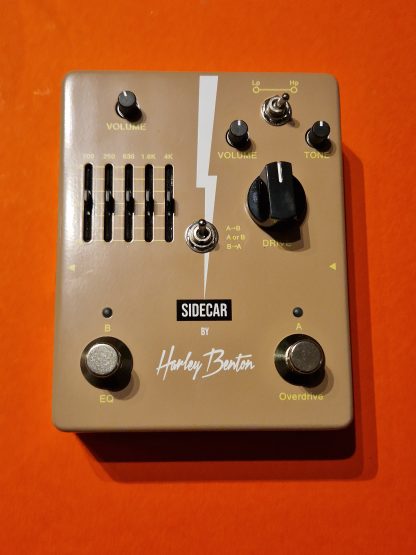 Harley Benton Sidecar overdrive and EQ effects pedal
