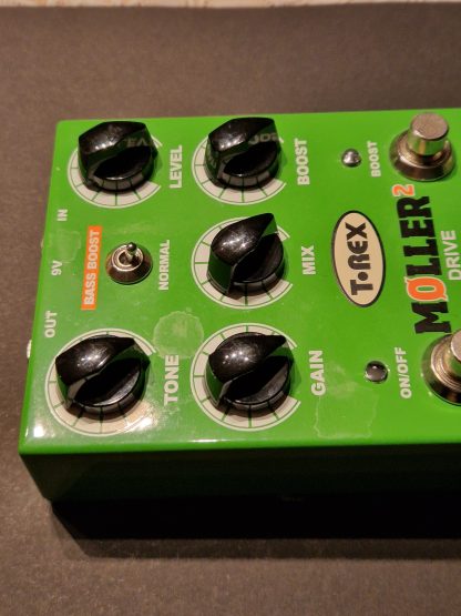 T-Rex Moller 2 Drive overdrive effects pedal controls