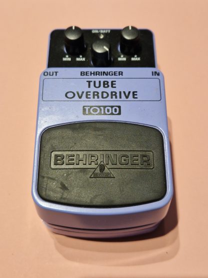 Behringer TO100 Tube Overdrive effects pedal