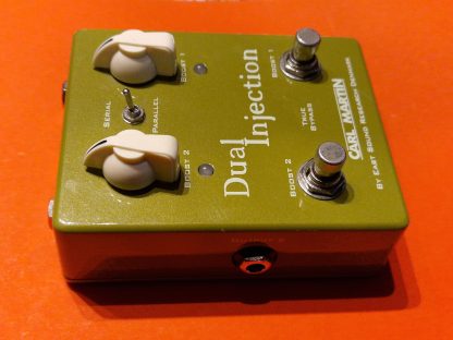 Carl Martin Dual Injection boost effects pedal left side