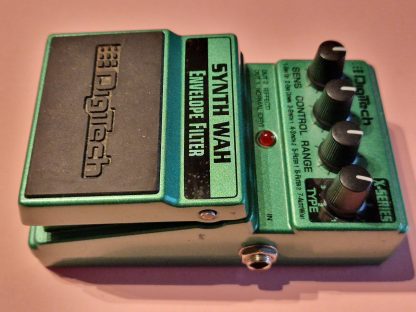 DigiTech Synth Wah Envelope Filter effects pedal right side