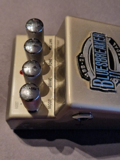 Marshall BB-2 Bluesbreaker II overdrive effects pedal controls