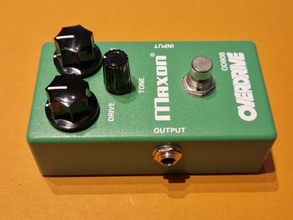 Maxon OD808 overdrive effects pedal left side