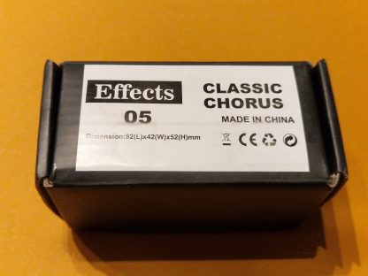 Noname Classic Chorus effects pedal box